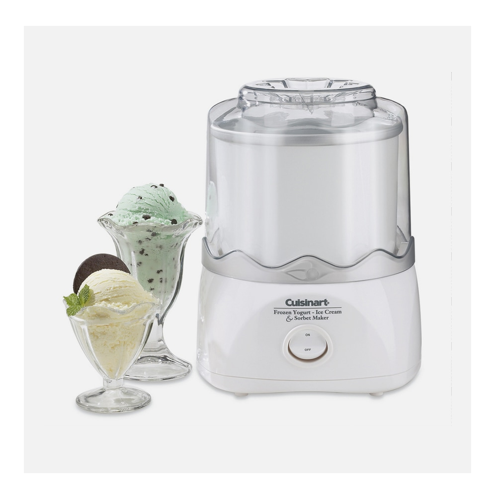 Cuisinart ICE-20 Automatic 1-1/2-Quart Ice Cream Maker - White
